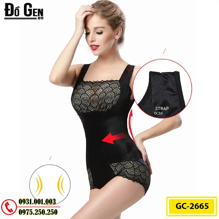 Bộ Đồ Gen Định Hình - Đồ Lót Định Hình Thu Gọn Vòng Eo (Cod: GC-2665)