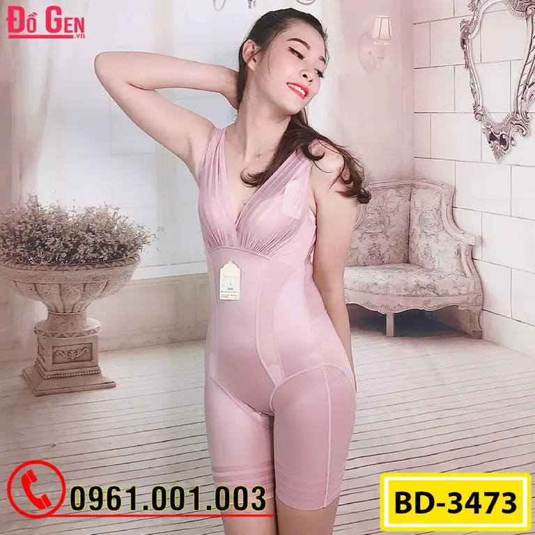 Đồ Gen Nịt Bụng - Đồ Lót Định Hình Liền Thân Cao Cấp Mặc Sau Hút Mỡ (Cod: BD-3473)