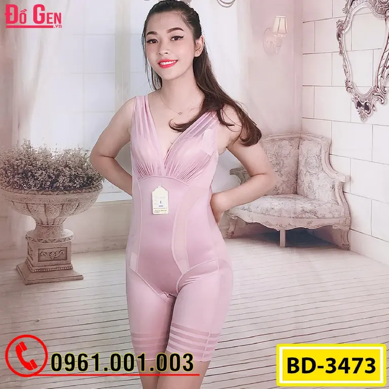 Đồ Gen Nịt Bụng - Đồ Lót Định Hình Liền Thân Cao Cấp Mặc Sau Hút Mỡ (Cod: BD-3473)