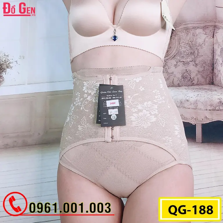 Quần Lót Gen Định Hình - Gen Nịt Bụng Dành Cho Người Thừa Mỡ Bụng (Cod: QG-188)