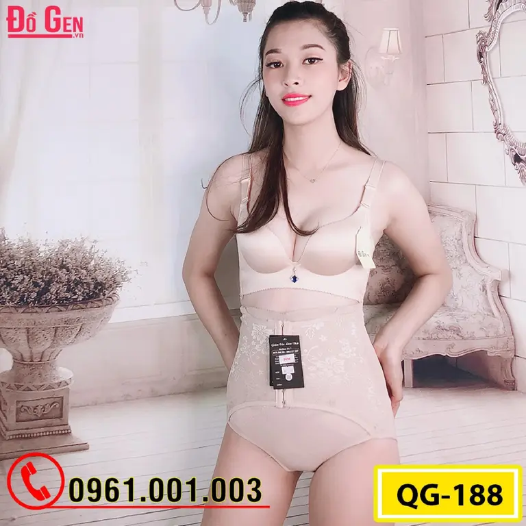 Quần Lót Gen Định Hình - Gen Nịt Bụng Dành Cho Người Thừa Mỡ Bụng (Cod: QG-188)