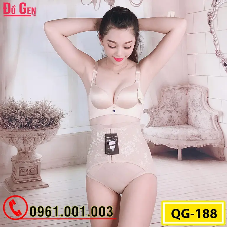 Quần Lót Gen Định Hình - Gen Nịt Bụng Dành Cho Người Thừa Mỡ Bụng (Cod: QG-188)