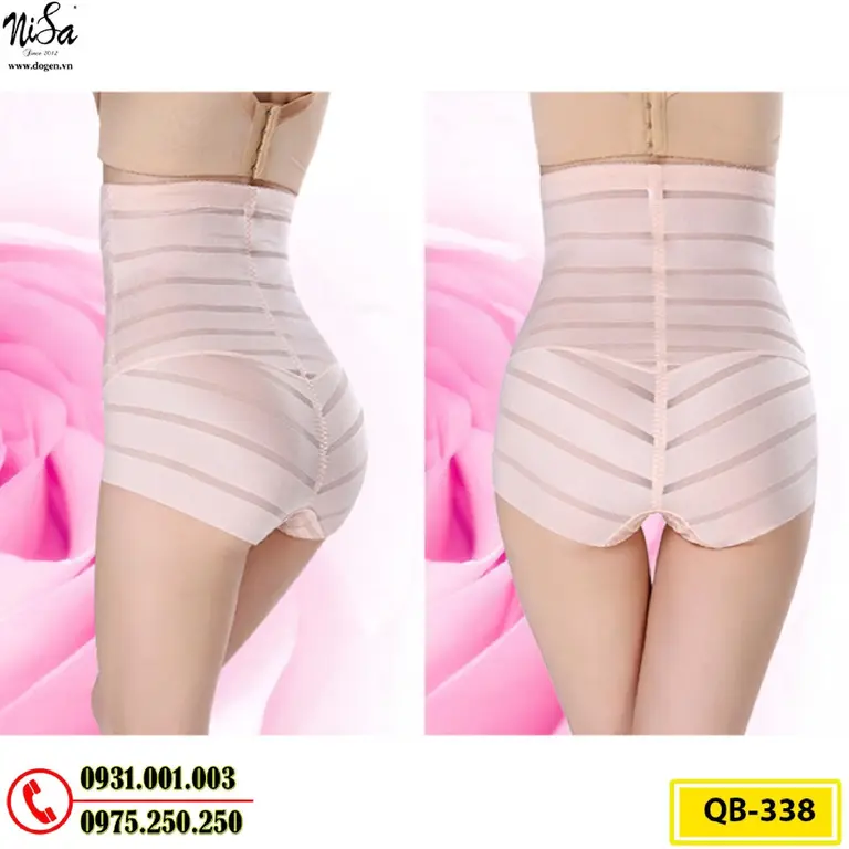 Quần Lót Định Hình - Quần Gen Bụng Định Hình Chống Cuộn Cao Cấp (Cod: QB-338)