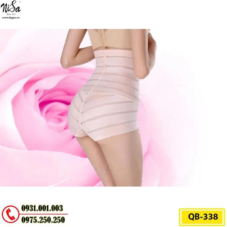 Quần Lót Định Hình - Quần Gen Bụng Định Hình Chống Cuộn Cao Cấp (Cod: QB-338)