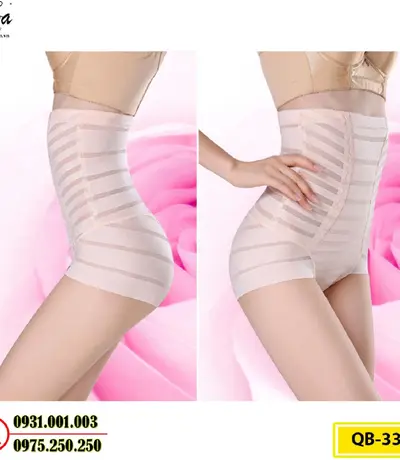 Quần Lót Định Hình - Quần Gen Bụng Định Hình Chống Cuộn Cao Cấp (Cod: QB-338)