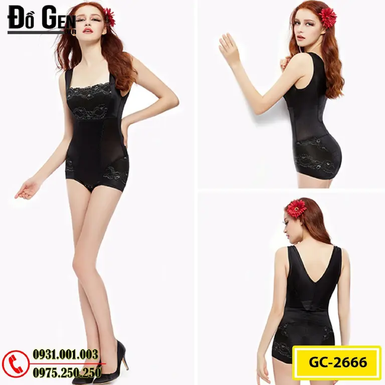 Bộ Đồ Lót Định Hình Bikini Liền Thân Thu Gọn Vòng Eo (Cod: GC-2666)