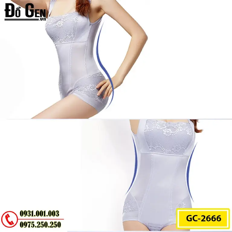 Bộ Đồ Lót Định Hình Bikini Liền Thân Thu Gọn Vòng Eo (Cod: GC-2666)