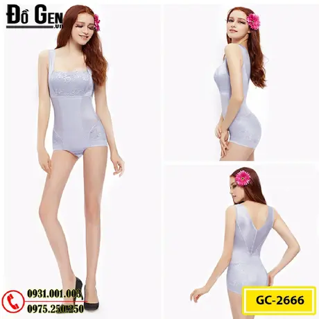 Bộ Đồ Lót Định Hình Bikini Liền Thân Thu Gọn Vòng Eo (Cod: GC-2666)
