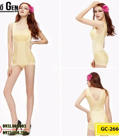 Bộ Đồ Lót Định Hình Bikini Liền Thân Thu Gọn Vòng Eo (Cod: GC-2666)