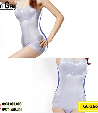 Bộ Đồ Lót Định Hình Bikini Liền Thân Thu Gọn Vòng Eo (Cod: GC-2666)