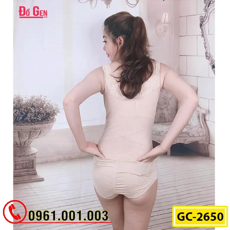 Đồ Lót Gen Định Hình Cao Cấp Cho Bạn Thân Hình Thon Gọn (Cod: GC-2650)