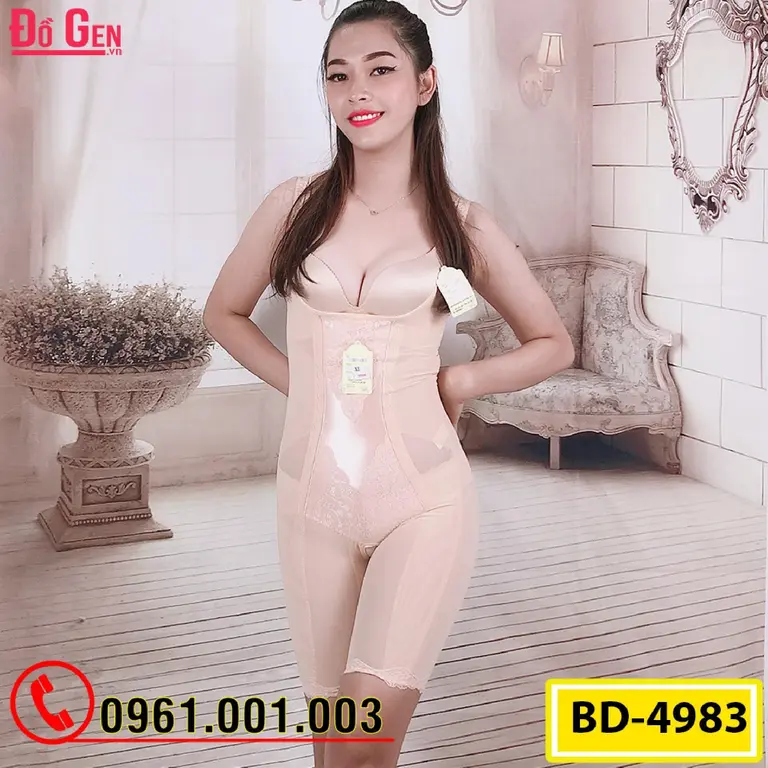 Bộ Đồ Lót Gen Định Hình - Gen Nịt Bụng Cao Cấp (Cod: BD-4983)