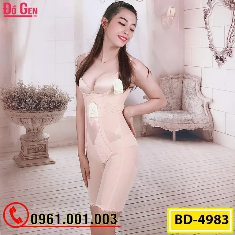 Bộ Đồ Lót Gen Định Hình - Gen Nịt Bụng Cao Cấp (Cod: BD-4983)