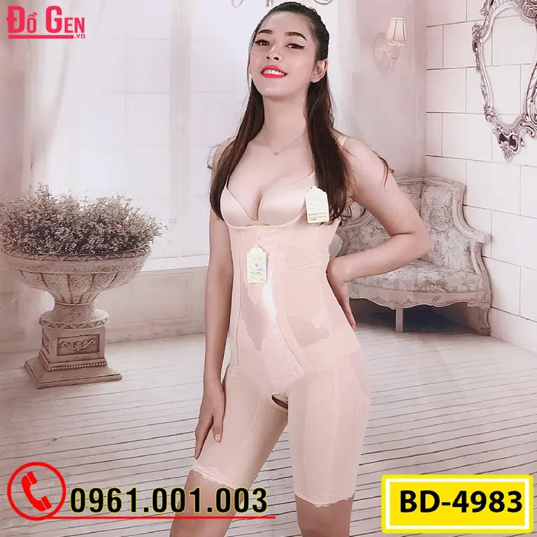 Bộ Đồ Lót Gen Định Hình - Gen Nịt Bụng Cao Cấp (Cod: BD-4983)