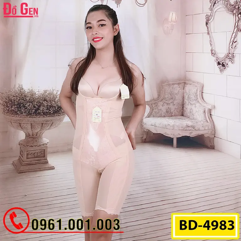 Bộ Đồ Lót Gen Định Hình - Gen Nịt Bụng Cao Cấp (Cod: BD-4983)
