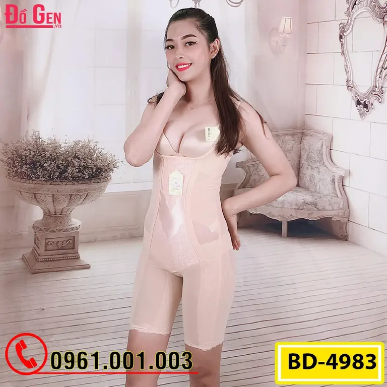 Bộ Đồ Lót Gen Định Hình - Gen Nịt Bụng Cao Cấp (Cod: BD-4983)