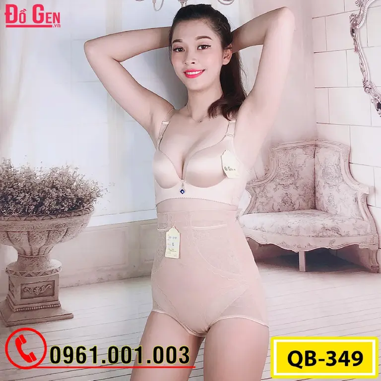 Quần Gen Định Hình - Quần Lót Định Hình Nâng Mông Thu Nhỏ Eo (Cod: QB-349)