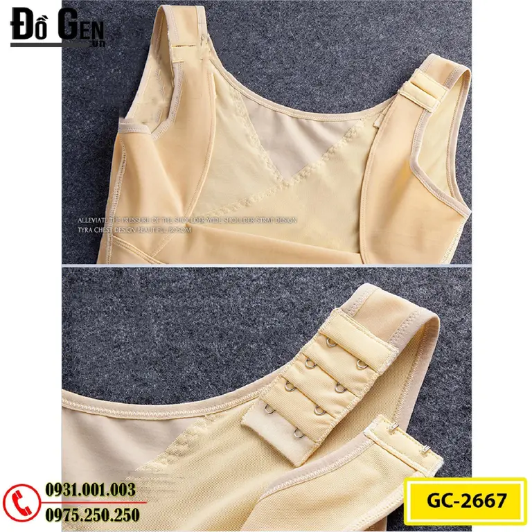 Quần Áo Lót Định Hình - Đồ Lót Gen Định Hình Cải Thiện Vóc Dáng (Cod: GC-2667)