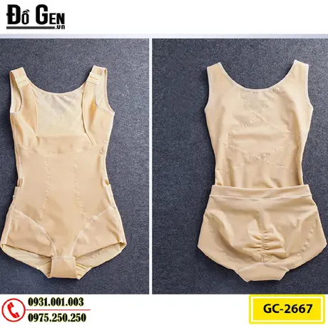 Bộ Đồ Gen Định Hình - Đồ Lót Định Hình Cao Cấp Thu Gọn Vòng Eo (Cod: GC-2667)