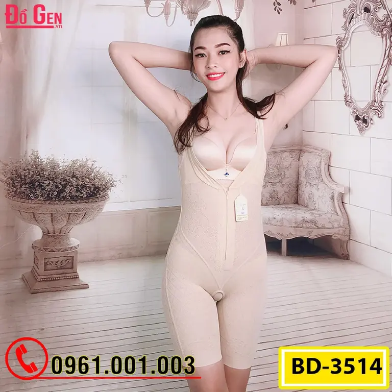 Đồ Lót Gen Định Hình - Gen Nịt Bụng Sau Phẫu Thuật (Cod: BD-3514)