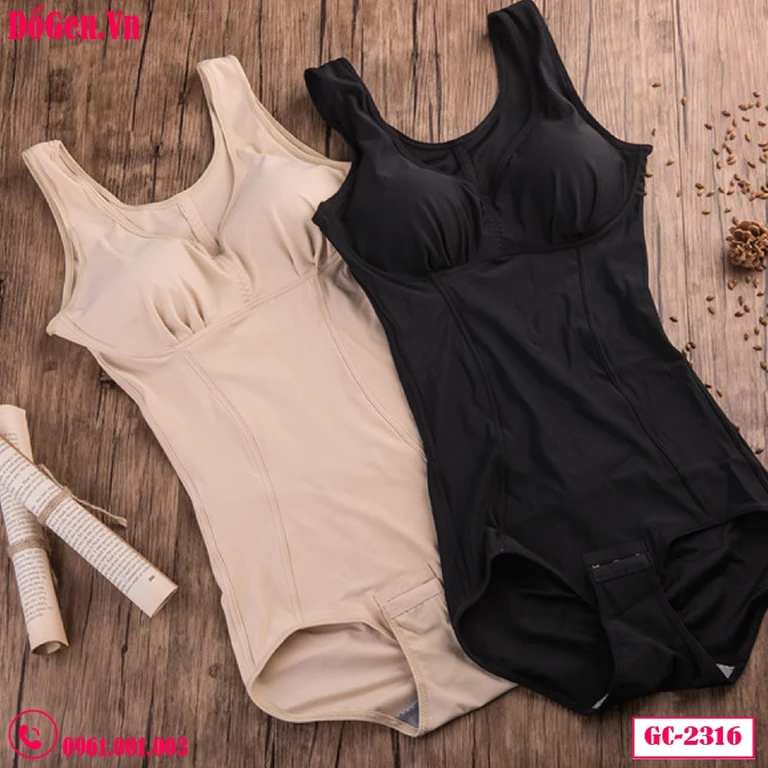 Áo Gen Nịt Bụng Sau Sinh Có Mút Ngực Chống Chảy Xệ GC-2316