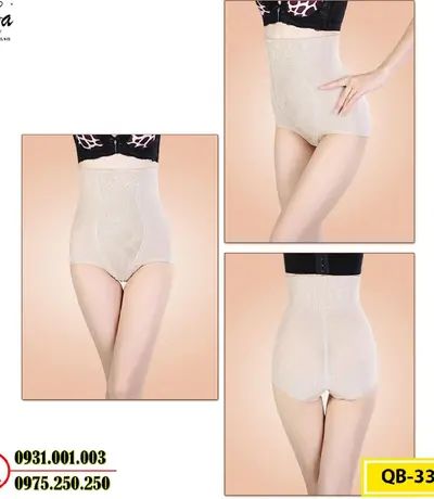Quần Lót Gen Định Hình Vòng Eo Thon Gọn (Cod: QB-339)