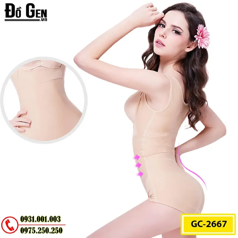 Quần Áo Lót Định Hình - Đồ Lót Gen Định Hình Cải Thiện Vóc Dáng (Cod: GC-2667)
