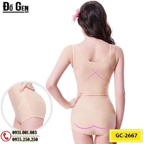 Quần Áo Lót Định Hình - Đồ Lót Gen Định Hình Cải Thiện Vóc Dáng (Cod: GC-2667)