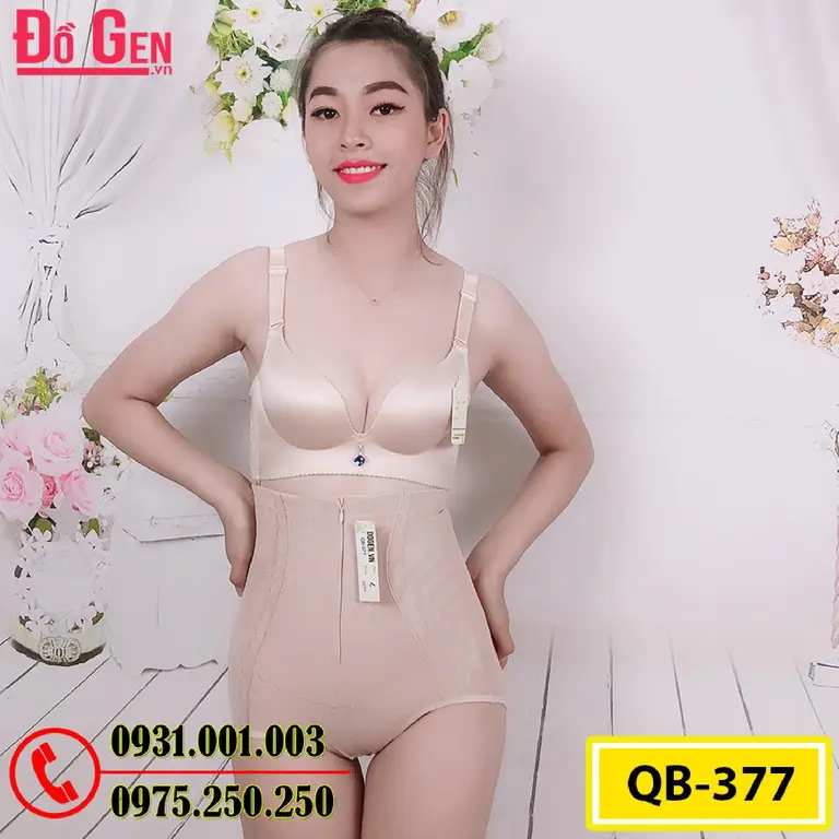 Quần Gen Định Hình - Gen Nịt Bụng Nâng Mông Thu Nhỏ Eo (Cod: QB-377)