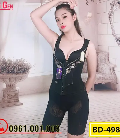 Bộ Đồ Lót Gen Định Hình - Gen Nịt Bụng Thu Gọn Vòng Eo (Cod: BD-4986)