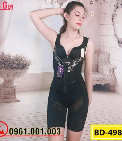 Bộ Đồ Lót Gen Định Hình - Gen Nịt Bụng Thu Gọn Vòng Eo (Cod: BD-4986)