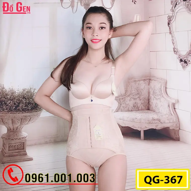 Quần Lót Gen Định Hình - Gen Nịt Bụng Thu Nhỏ Eo (Cod: QG-367)