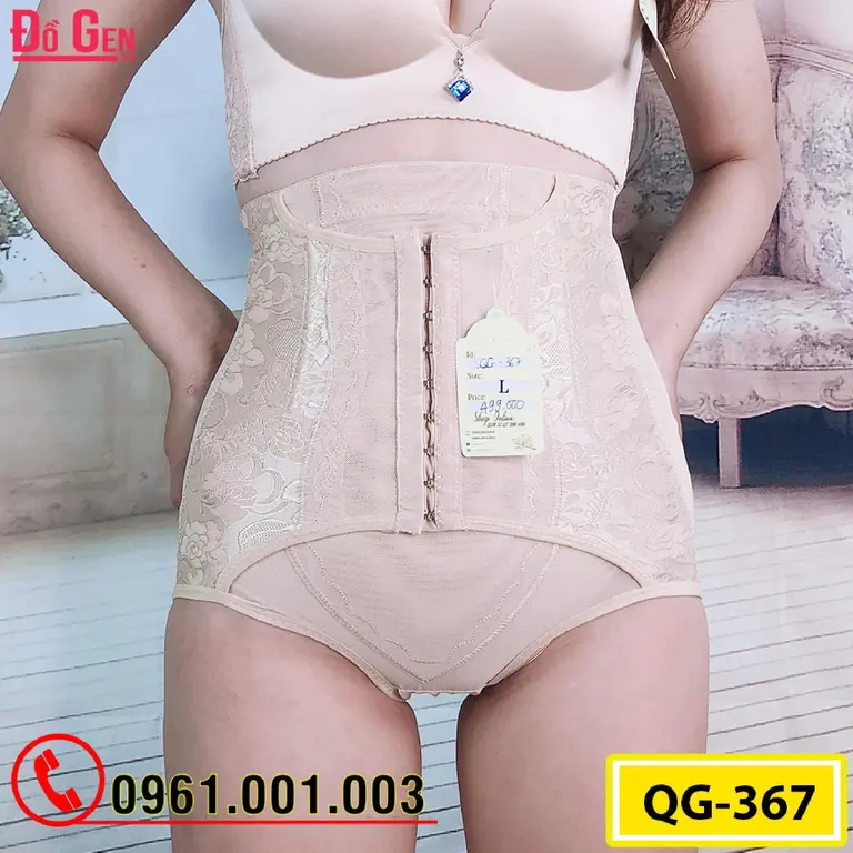 Quần Lót Gen Định Hình - Gen Nịt Bụng Thu Nhỏ Eo (Cod: QG-367)