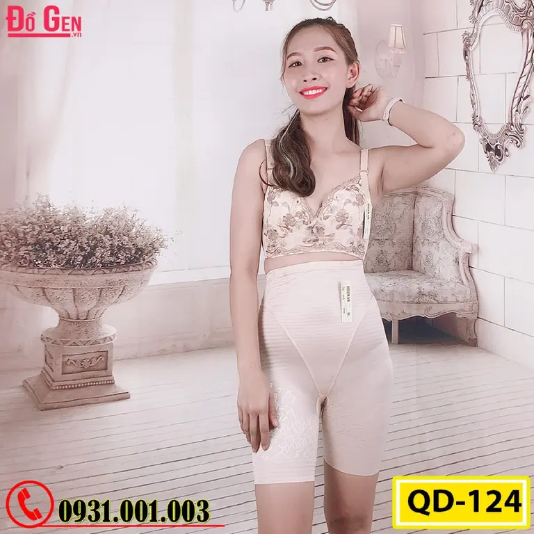 Quần Gen Định Hình - Gen Nịt Bụng Dùng Sau Hút Mỡ (Cod: QD-124)