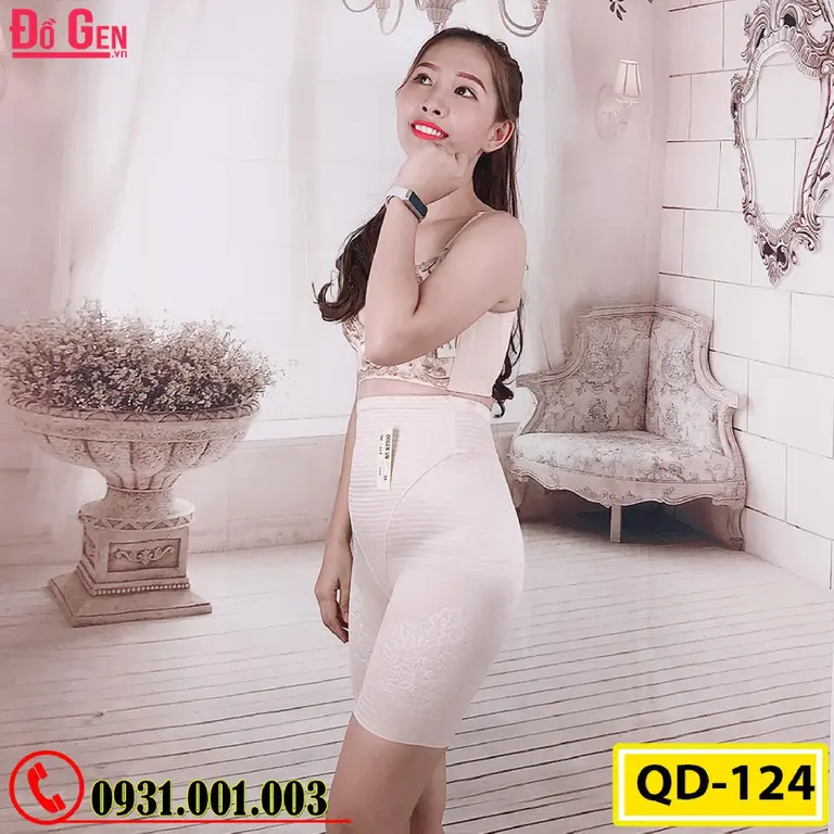 Quần Gen Định Hình - Gen Nịt Bụng Dùng Sau Hút Mỡ (Cod: QD-124)