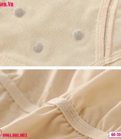 Bộ Đồ Lót Liền Thân Nịt Bụng Cao Cấp Kèm Mút Ngực GC-3104
