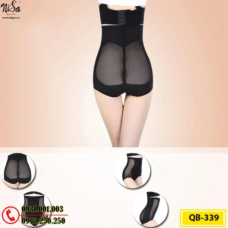 Quần Lót Gen Cao Cấp Định Hình Vòng Eo Thon Gọn (Cod: QB-339)
