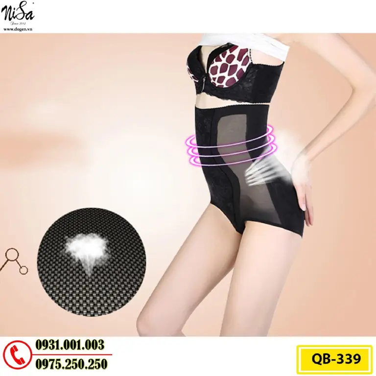 Quần Lót Gen Cao Cấp Định Hình Vòng Eo Thon Gọn (Cod: QB-339)
