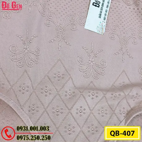 Quần Lót Gen Định Hình - Gen Nịt Bụng Nâng Mông Thu Nhỏ Eo (Cod: QB-407)