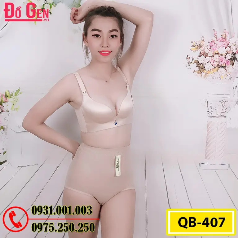 Quần Lót Gen Định Hình - Gen Nịt Bụng Nâng Mông Thu Nhỏ Eo (Cod: QB-407)