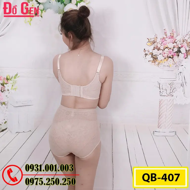 Quần Lót Gen Định Hình - Gen Nịt Bụng Nâng Mông Thu Nhỏ Eo (Cod: QB-407)