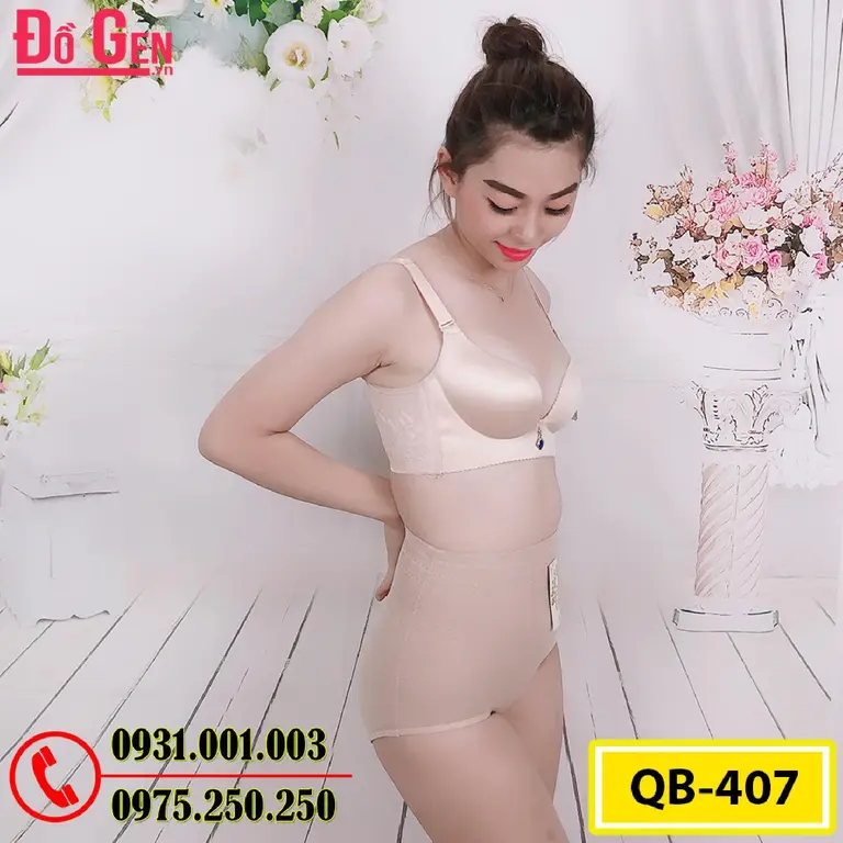 Quần Lót Gen Định Hình - Gen Nịt Bụng Nâng Mông Thu Nhỏ Eo (Cod: QB-407)