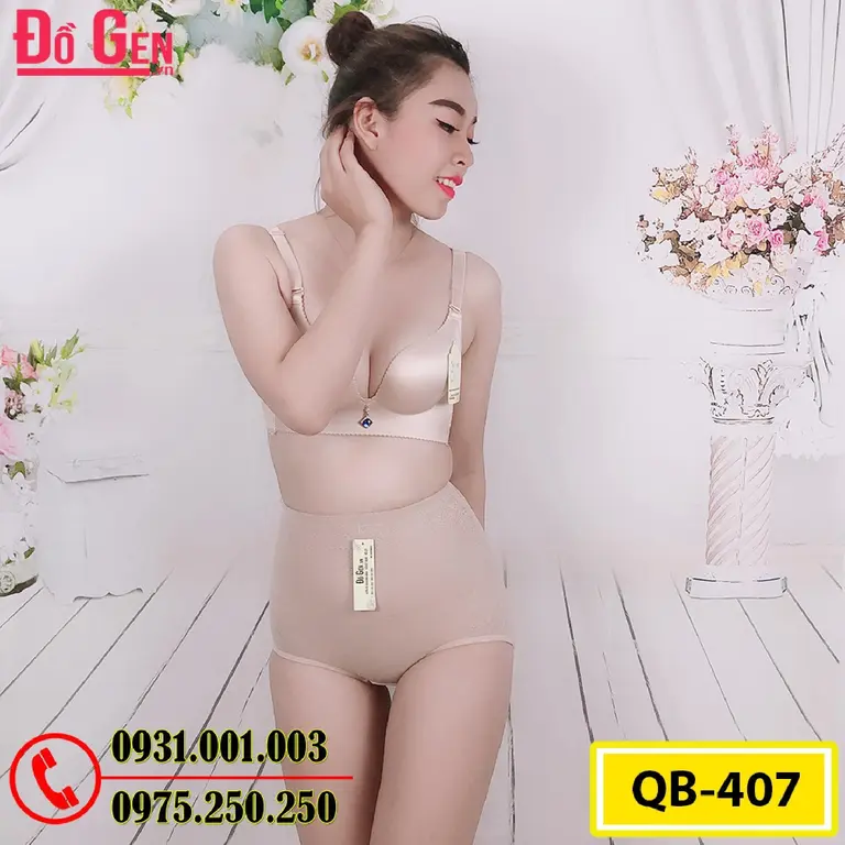 Quần Lót Gen Định Hình - Gen Nịt Bụng Nâng Mông Thu Nhỏ Eo (Cod: QB-407)