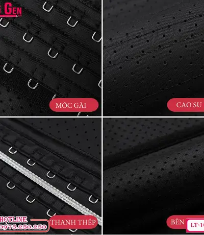 Gen Nịt Bụng Cao Su Latex Định Hình Thon Gọn Eo LT-104