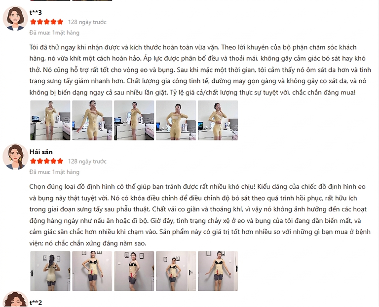 Gen Định Hình Sau Hút Mỡ Bụng Định Hình Mông NT-010 | Giảm Sưng, Siết Eo Nhanh Chóng