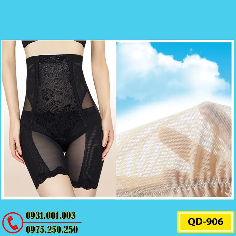 Quần Lót Định Hình - Quần Gen Định Hình Thon Bụng, Ôm Đùi (QD-906)