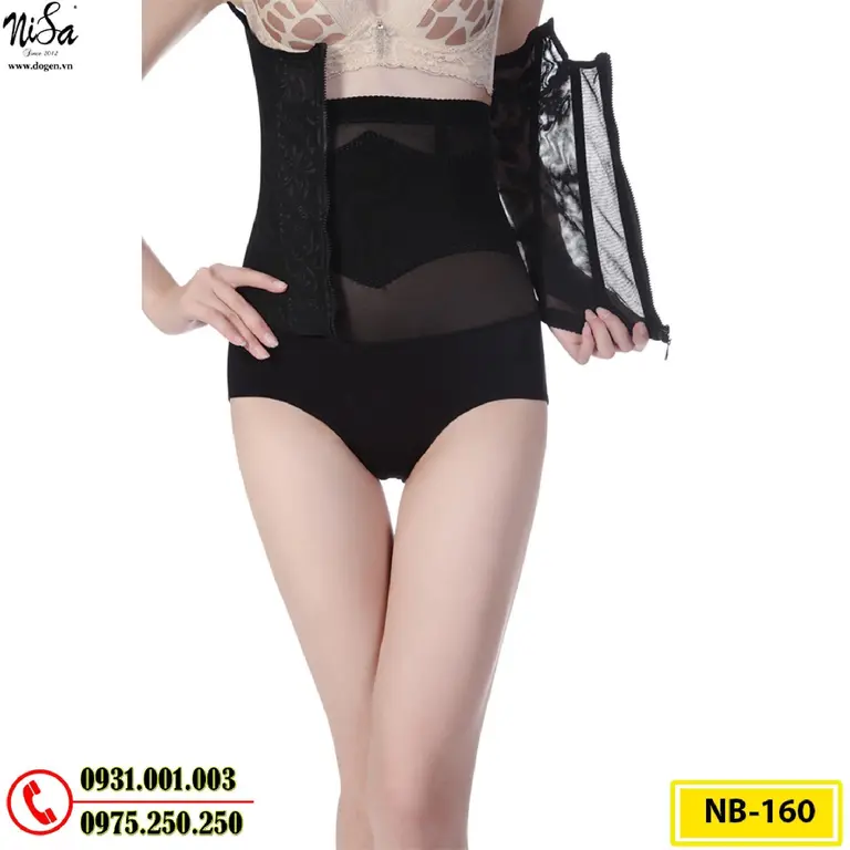 Gen Nịt Bụng Định Hình Thon Gọn Vòng Eo (Cod: NB-160)