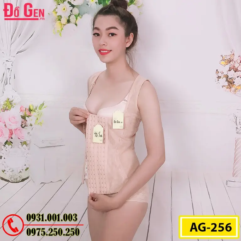 Gen Nịt Bụng - Áo Lót Gen Định Hình Cao Cấp Thu Gọn Vòng Eo (Cod: AG-256)