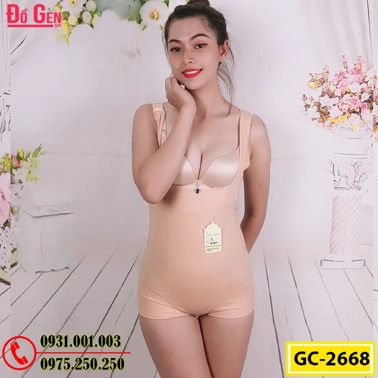 Đồ Lót Định Hình - Quần Áo Gen Định Hình Bikini Liền Thân Cao Cấp (Cod: GC-2668)