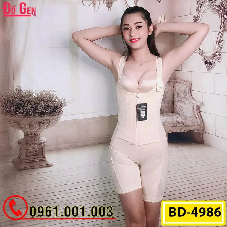 Bộ Đồ Gen Định Hình - Gen Nịt Bụng Thu Gọn Vòng 2 (Cod: BD-4986)